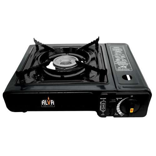 Hobs ALVA SINGLE BURNER CANISTER STOVE WITH CARRY CASE AND AUTO